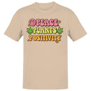 Peace Plants Positivity Retro Men's T-shirt
