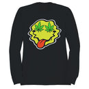 Trippy Smiley Face Men's Sweatshirt