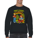 Don't Panic It's Organic Men's Sweatshirt