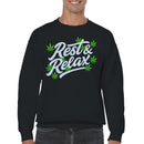 Rest & Relax Cannabis Men's Sweatshirt