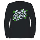 Rest & Relax Cannabis Men's Sweatshirt