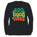 420 Good Vibes Weed Men's Sweatshirt