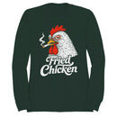 Chicken Smoking Cartoon Men's Sweatshirt