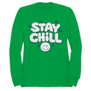 Stay Chill Cloud Text Men's Sweatshirt