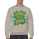 Grow With The Flow Men's Sweatshirt