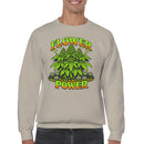 Flower Power Retro Men's Sweatshirt
