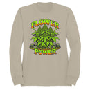Flower Power Retro Men's Sweatshirt