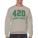 420 Good Vibes Leaf Men's Sweatshirt