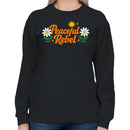 Peaceful Rebel Retro Women's Sweatshirt