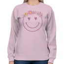 Smiley Face Art Women's Sweatshirt