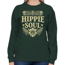 Hippie Soul Retro Art Women's Sweatshirt