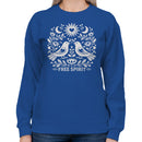 Free Spirit Folk Art Women's Sweatshirt