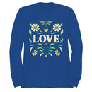LOVE Floral Art Women's Sweatshirt