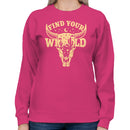 Desert Skull Art Women's Sweatshirt