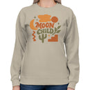 Moon Child Boho Art Women's Sweatshirt