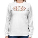 Floral Moon Phases Women's Sweatshirt