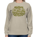 Nature Therapy Floral Art Women's Sweatshirt