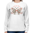 Mystical Floral Moon Art Women's Sweatshirt