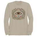 Floral Mystical Eye Women's Sweatshirt