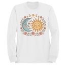 Whimsical Sun and Moon Women's Sweatshirt
