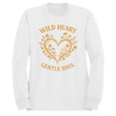 Wild Heart Floral Art Women's Sweatshirt