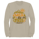 Wild & Free Nature Art Women's Sweatshirt