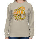 Wild & Free Nature Art Women's Sweatshirt