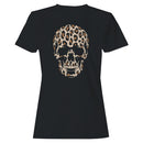 Leopard Print Skull Women's T-shirt