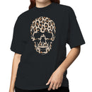 Leopard Print Skull Women's T-shirt