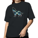 Aurora Wolf Landscape Women's T-shirt