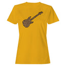 Leopard Print Guitar Women's T-shirt