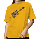 Leopard Print Guitar Women's T-shirt