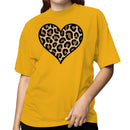 Leopard Print Wild Heart Women's T-shirt