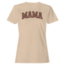 MAMA Leopard Print Women's T-shirt
