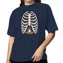 Ribcage Forest Campfire Art Women's T-shirt