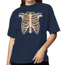 Ribcage Books Anatomy Art Women's T-shirt