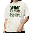 Wildflower Botanical Quote Women's T-shirt