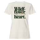 Wildflower Botanical Quote Women's T-shirt
