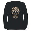 Leopard Print Skull Women's Sweatshirt