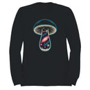 Cosmic Mushroom Galaxy Art Women's Sweatshirt