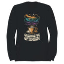 Optimism Coffee Art Women's Sweatshirt