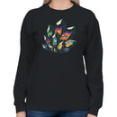 Crystal Landscape Geometry Art Women's Sweatshirt