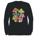 Psychedelic Cartoon Mushroom Women's Sweatshirt