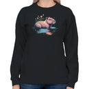 Mystical Capybara Art Women's Sweatshirt
