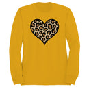 Leopard Print Wild Heart Women's Sweatshirt