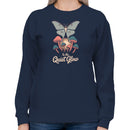 Moth and Mushrooms Women's Sweatshirt