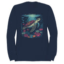Sea Turtle & Coral Reef Women's Sweatshirt