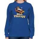 Dirt Therapy Relaxation Art Women's Sweatshirt