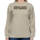Untamed Leopard Print Women's Sweatshirt
