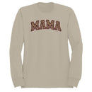 MAMA Leopard Print Women's Sweatshirt